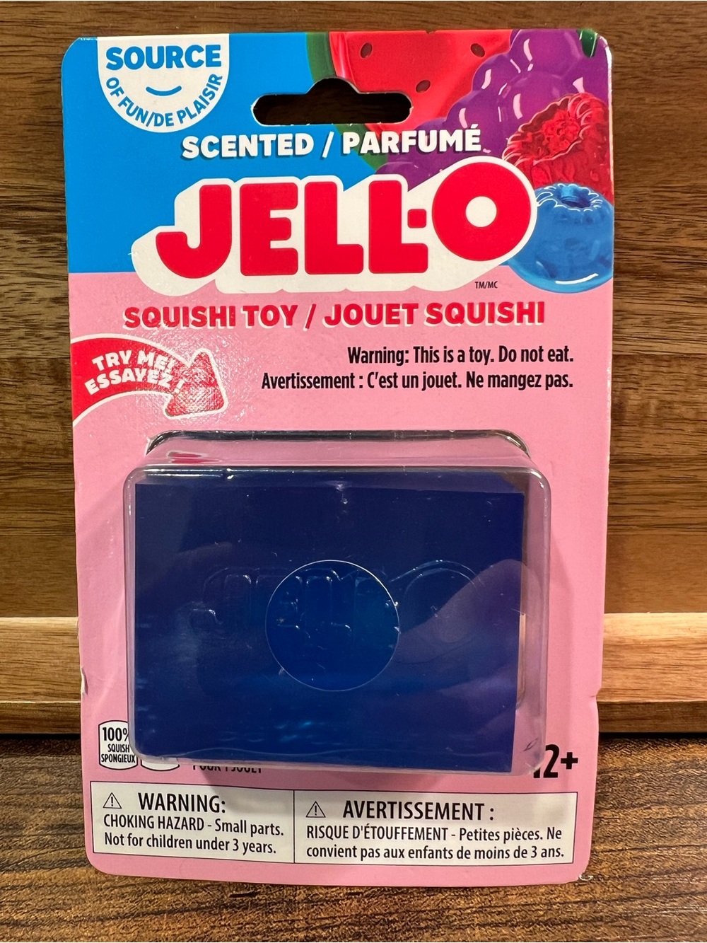 🔥The Viral JELL-O Scented Squishy Toy in Blue 💙🔥 - Picture 3 of 3